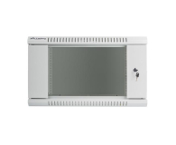 LANBERG Wisząca 19" 6U 600x600mm jednosekcyjna (szara) WF01-6606-10S - 455389 - zdjęcie 2